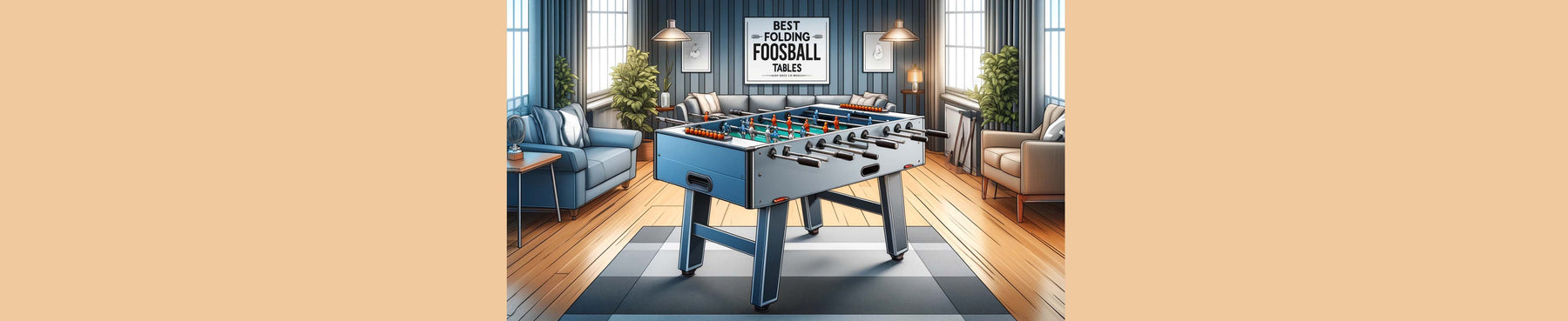 Best Folding Foosball Tables Banner