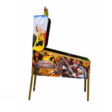 American Pinball Legends of Valhalla Classic Cabinet Side VIew