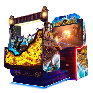 Bandai Namco GoldStorm Pirates Arcade Machine Full View