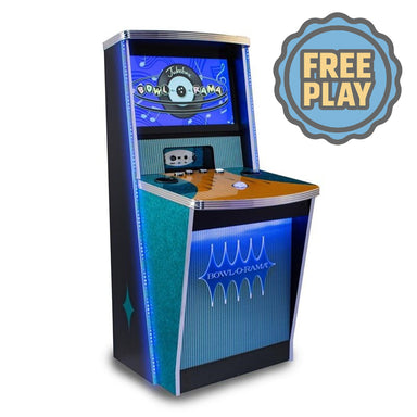 Bandai Namco Jukebox Bowl O Rama Free Play Badge Full View