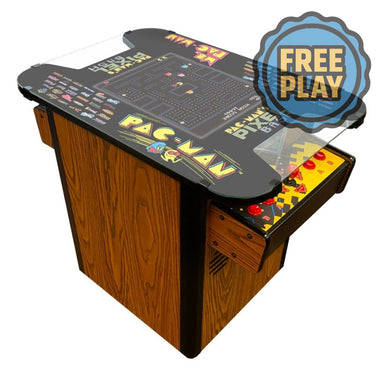 Bandai Namco Pac-Man Pixel Bash Cocktail Arcade Table Free Play Full View