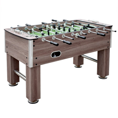 Hathaway Driftwood 56-in Foosball Table Free Play Full View
