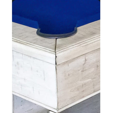 Hathaway Montecito 8-ft Non-Slate Driftwood Pool Table Free Play Corner