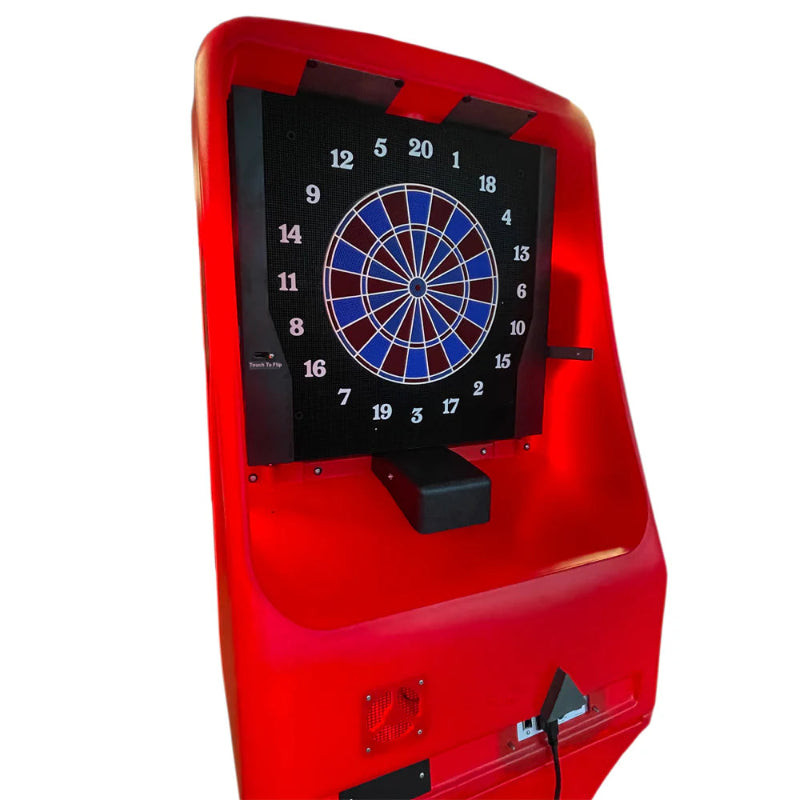 Spider 360 3000 Series Home Dartboard Machine Fire Close View