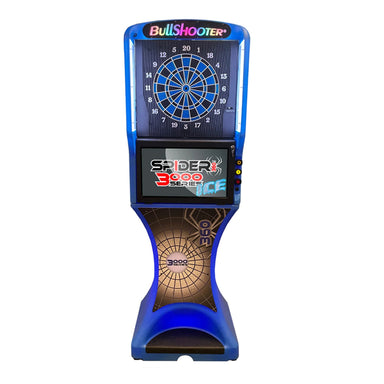Spider 360 3000 Series Home Dartboard Machine Ice Front View