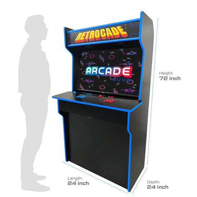 TAG Retro Arcade Dimensions Orange Red Yellow Green Blue Black White Gray Purple