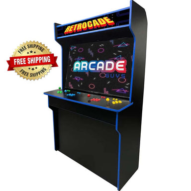 The Arcade Guys Retro Arcade Free Shipping Orange Red Yellow Green Blue Black White Gray Purple