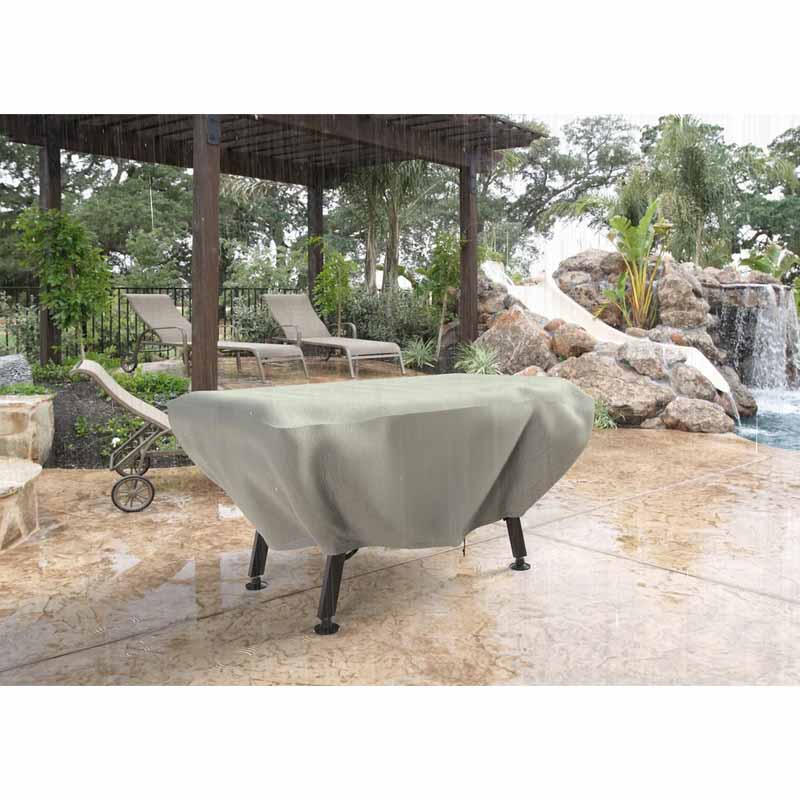 Universal Outdoor Foosball Table Cover In Rain