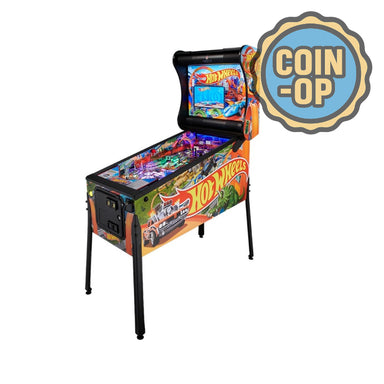 american pinball hotwheels classic cabinet coin op badge