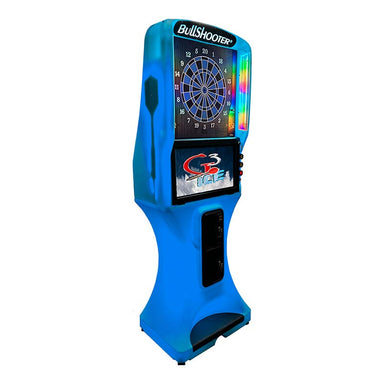 Arachnid 360 Galaxy 3 Ice Bullshooter Dartboard Side View