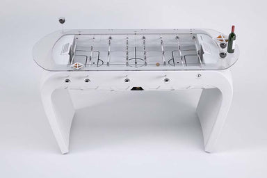 Babyfoot Toulet Blackball Foosball Table with Glass Top