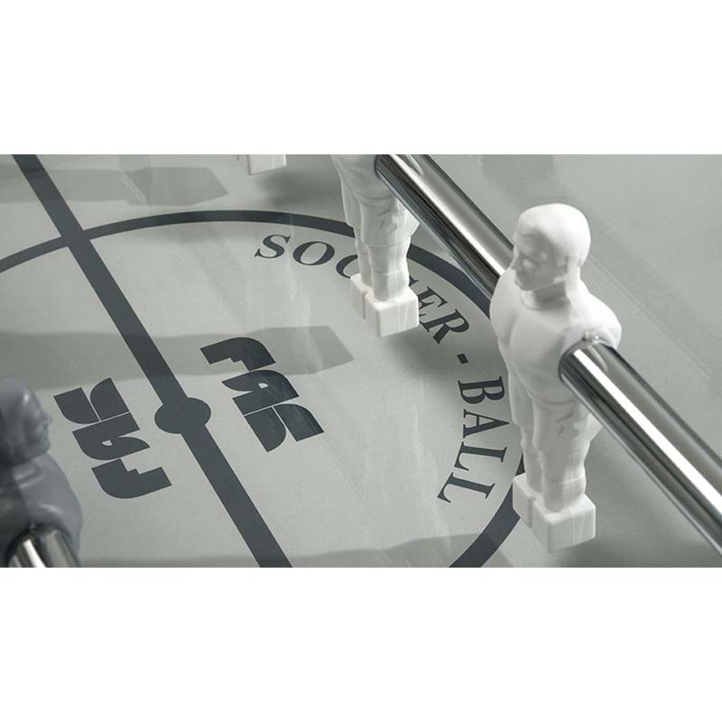 FAS Pendezza Glam Gray Foosball Table Playing Field Image