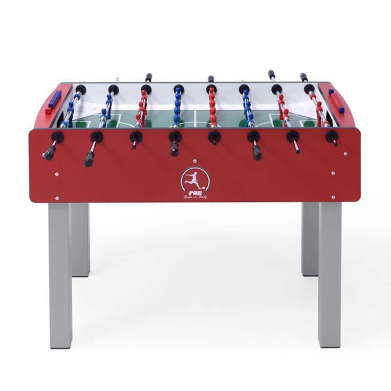 FAS Pendezza Match Red Foosball Table Side View Image