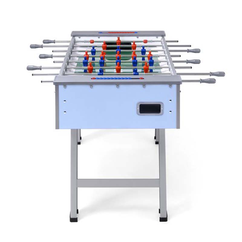 FAS Pendezza Smart Light Blue Foosball Table Front View Image