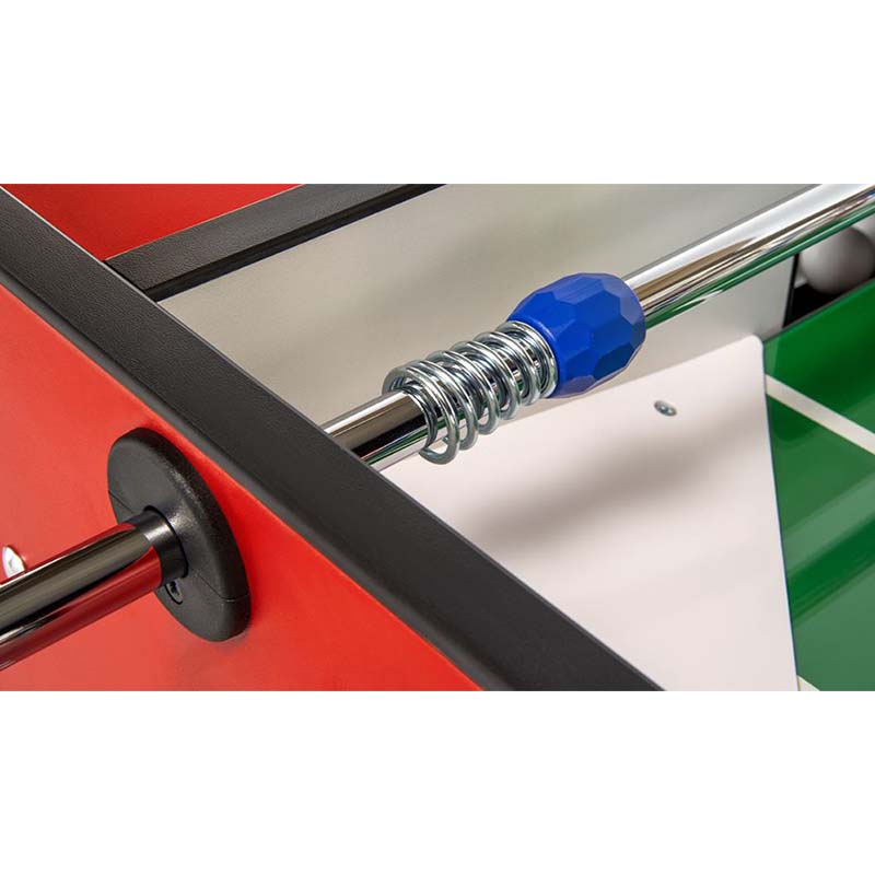 FAS Pendezza Smile Blue Red Foosball Table Raised Corner Image