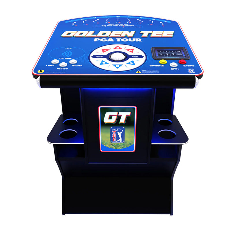 Incredible Technologies Golden Tee PGA Tour Standard Front View