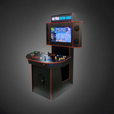 North Coast Arcade Showcase System Black and Red T-Molding