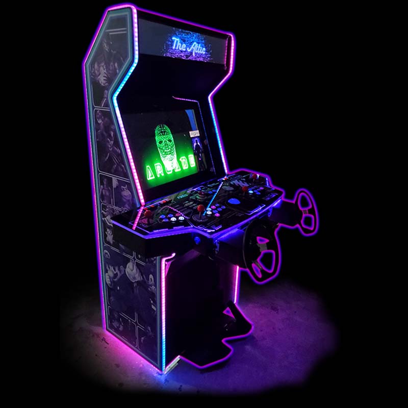 Paradox Arcades Falcon Arcade Cabinet Outlines