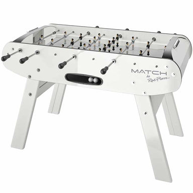 Rene Pierre Match Blanc Indoor Foosball Table Full View