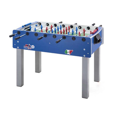Roberto Sport Joy Foosball Table Blue Light Legs