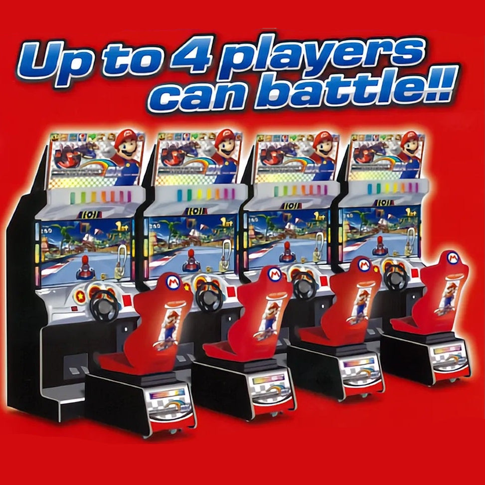 Bandai Namco Mario Kart Arcade GP DX 4 Player Graphic Image