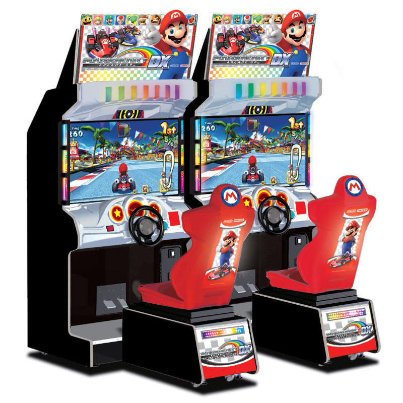 Bandai Namco Mario Kart Arcade GP DX Twin Full View 