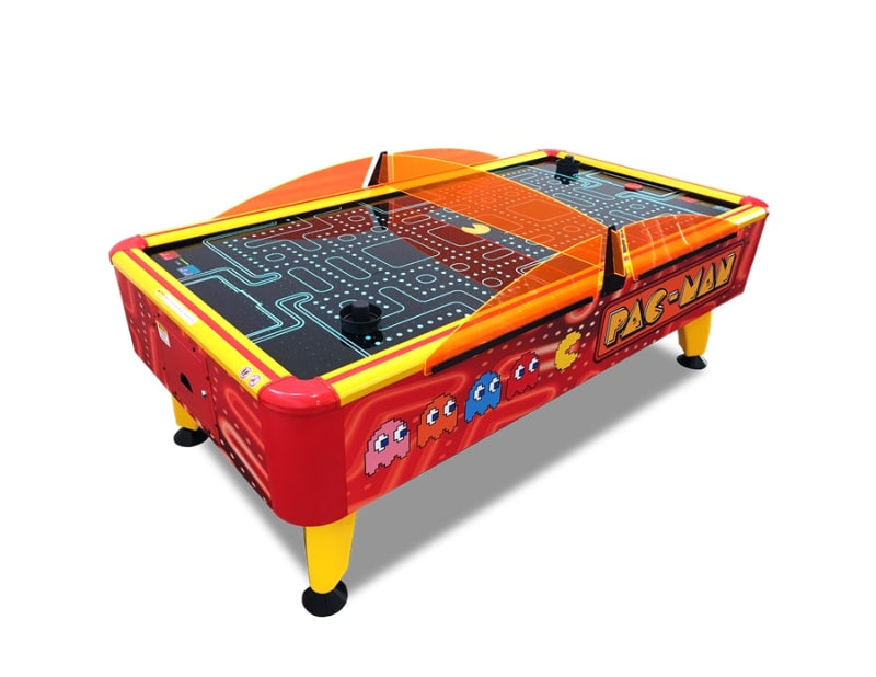 Bandai Namco Pac-Man Air Hockey Table Free Play Front View