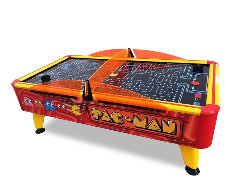 Bandai Namco Pac-Man Air Hockey Table Free Play Side View