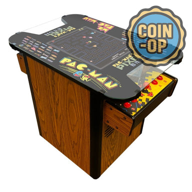 Bandai Namco Pac-Man Pixel Bash Cocktail Arcade Table Coin-Op Full View