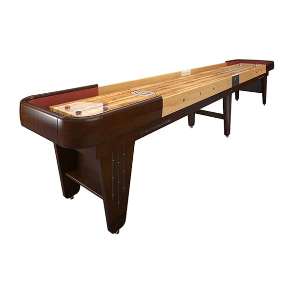 Champion Charleston Shuffleboard Table Full View 2 Image 9' 12' 14' 16' 18' 20' 22'