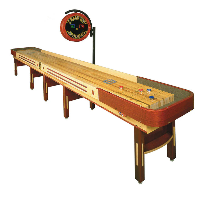 Champion Grand Champion Limited Edition Shuffleboard Table With Score Unit 9' 12' 14' 16' 18' 20' 22'