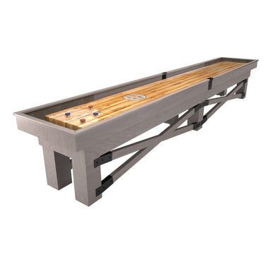 Champion Shuffleboard Rustic Table Full View 9' 12' 14' 16' 18' 20' 22'