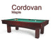Connelly Billiards Del Mar Billiard Table Maple Cordovan Finish Image