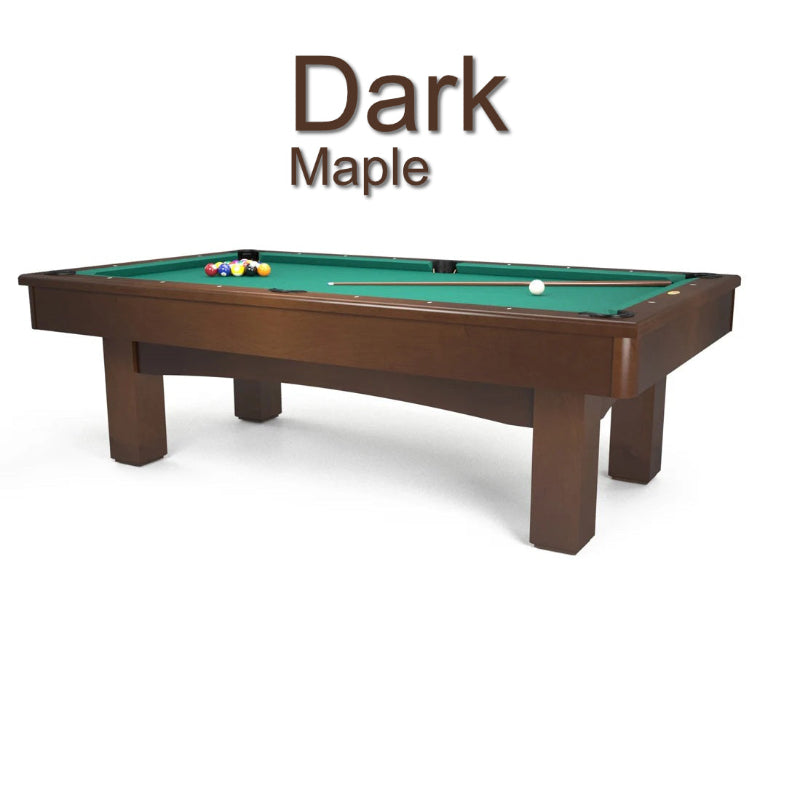 Connelly Billiards Del Mar Billiard Table Maple Dark Finish Image
