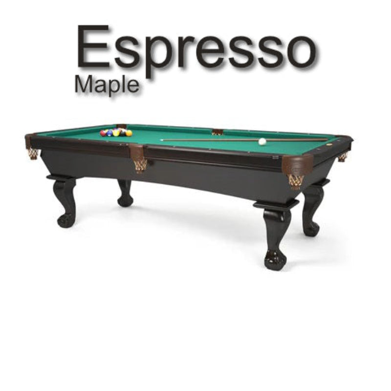 Connelly Billiards Prescott Billiard Table Maple Espresso Full View Image