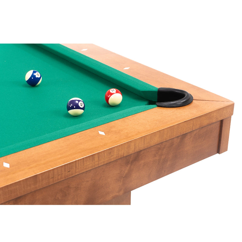 Connelly Billiards Ridglea Billiard Table Red Oak Stain Corner Zoom Image