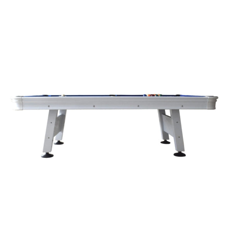 Hathaway Alpine 8-ft Outdoor Pool Table Free Play Side View 2