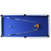 Hathaway Alpine 8-ft Outdoor Pool Table Free Play Top View