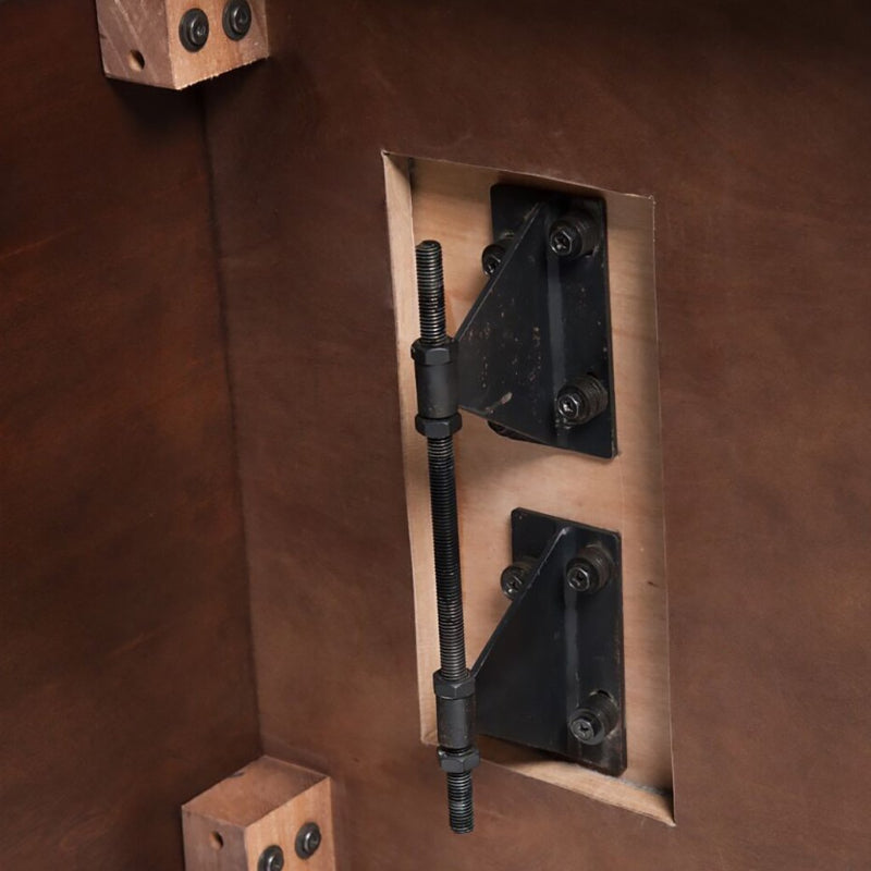 Hathaway Austin 9-ft Shuffleboard Table Mahogany Finish Free Play Climatic Adjuster