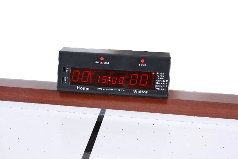 Hathaway Brentwood 7.5-ft Air Hockey Table Free Play Digital Score Unit