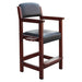 Hathaway Cambridge High Top Spectator Chair Image Walnut