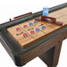 Hathaway Challenger Shuffleboard Table Walnut Finish Free Play Playfield Accessories 9' 12' 14'
