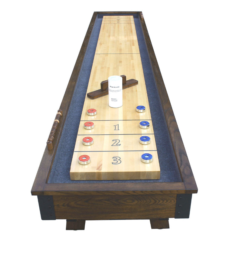Hathaway Cheyenne 12-ft Shuffleboard Table Free Play Long View