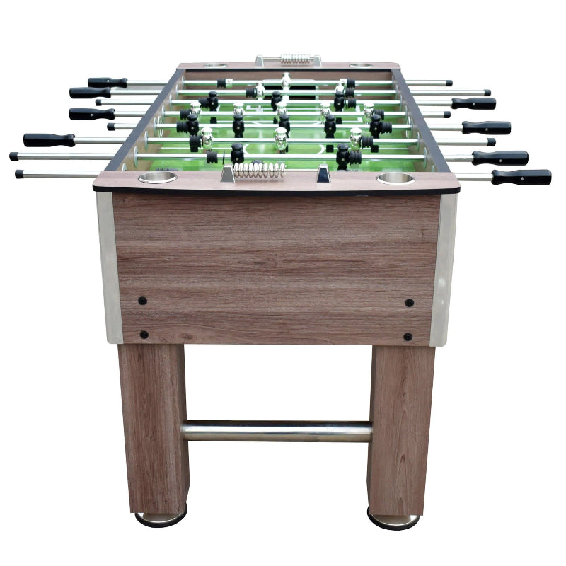 Hathaway Driftwood 56-in Foosball Table Free Play Long View