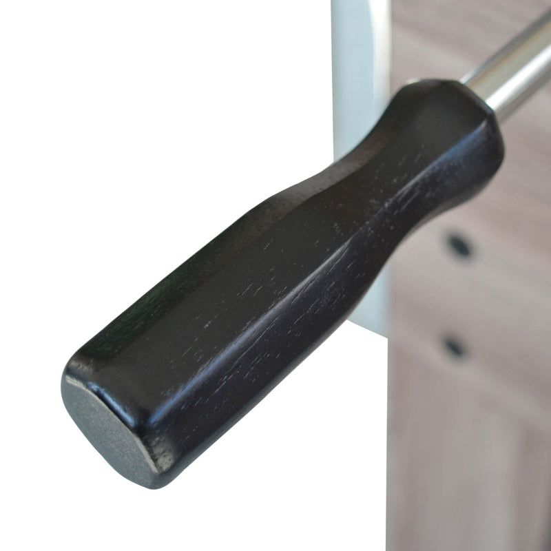 Hathaway Driftwood 56-in Foosball Table Free Play Octagonal Wooden Handles