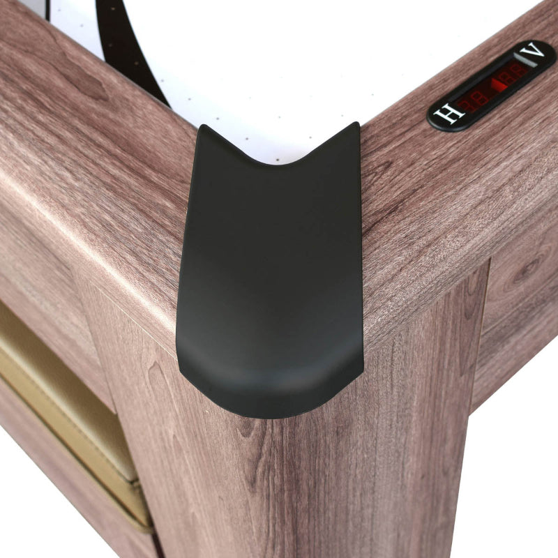 Hathaway Driftwood 7-ft Air Combo Set Hockey Table Free Play Corner