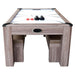 Hathaway Driftwood 7-ft Air Combo Set Hockey Table Free Play Long View