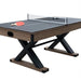 Hathaway Excalibur 6-ft Combo Set Air Hockey Table Free Play Tennis Full View