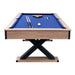 Hathaway Excalibur 7-ft Driftwood Pool Table Free Play Long View