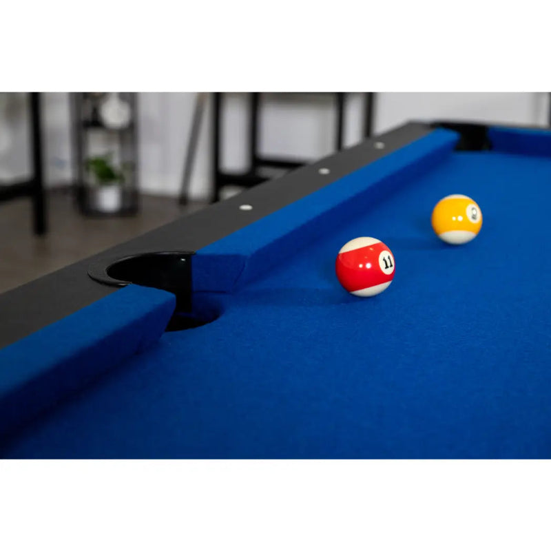 Hathaway Hustler 8-ft Pool Table Free Play Playfield